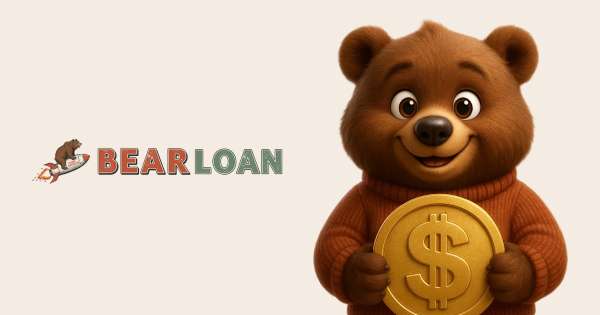 The picture mybearloan.com shows when its homepage is shared